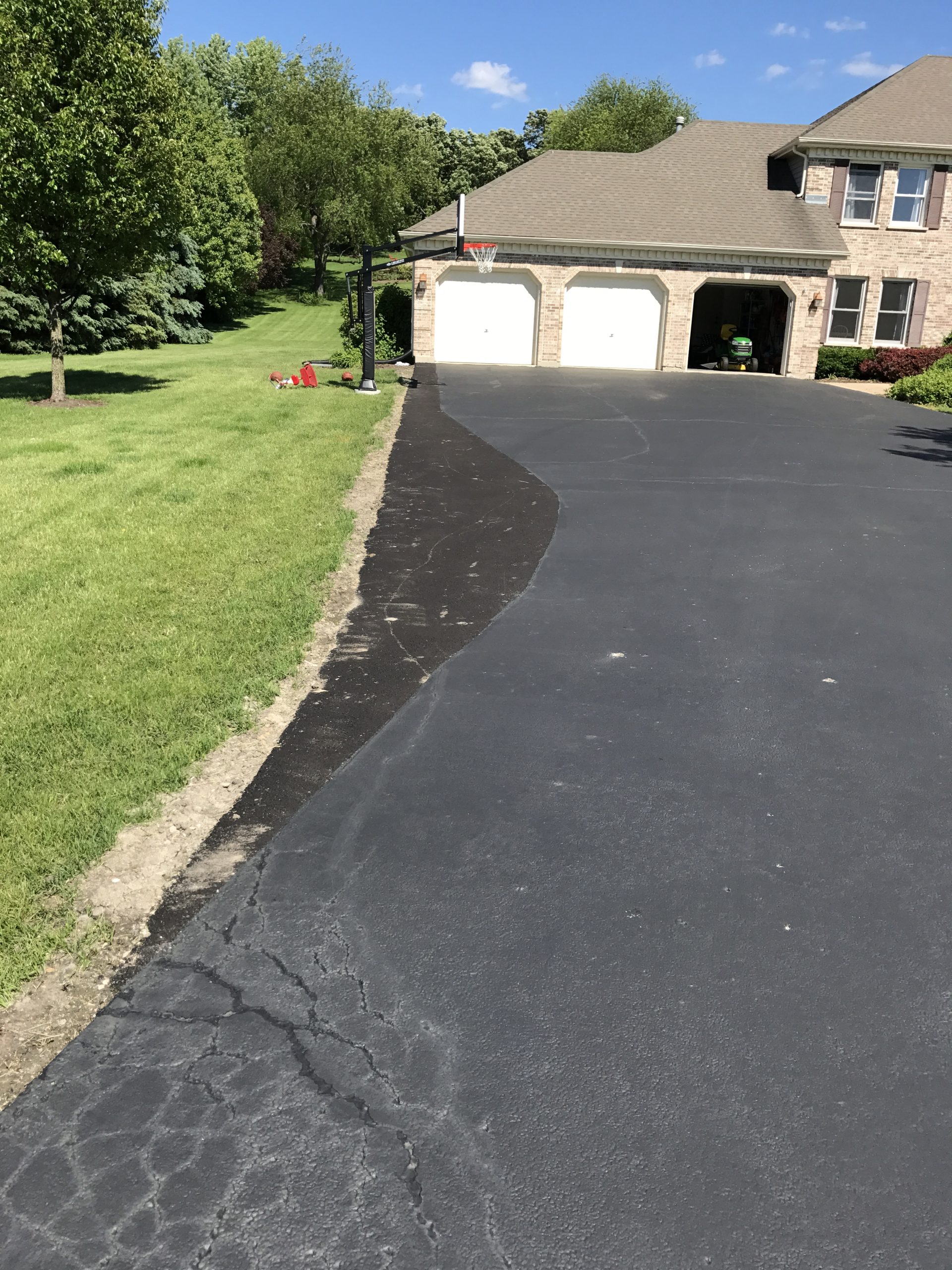 Residential Asphalt Extension and Patching St Charles